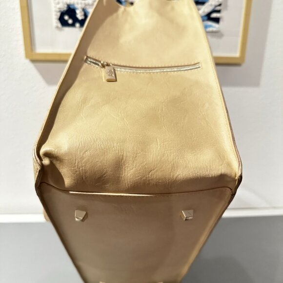 BEIS Large Work Tote in Beige - Picture 7 of 10